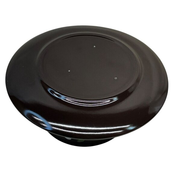 Metlox Vernonware Vernon Ware Pacific Blue Daisy Gravy Boat Attached Underplate - Picture 6 of 10